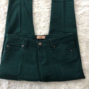 Sanctuary Denim Skinny Emerald Green Jeans 28